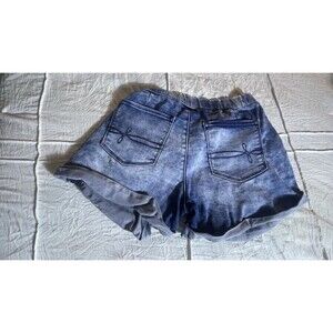 Levi's Women's Denizen Shorts, Blue, Mid-Rise, Stretch, 5" Inseam Size S